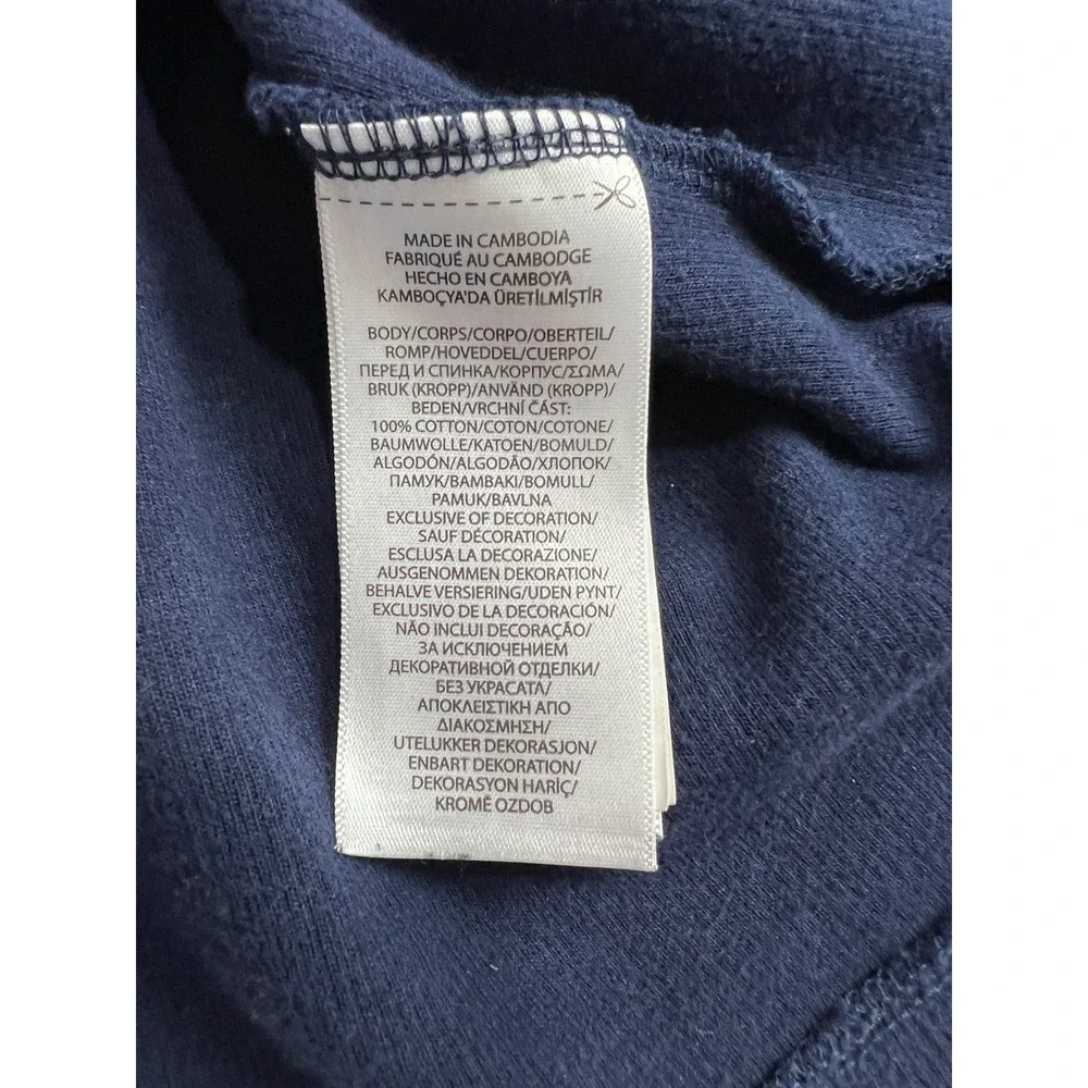 Polo Ralph Lauren Mens‎ XXL Navy 1/4 Zip Cotton Pullover Sweater Mock Neck E13